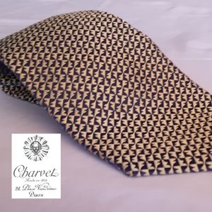 Charvet 100% Silk Tie Made In France